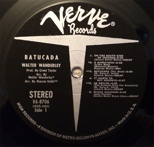 Walter Wanderley : Batucada (LP, Album)