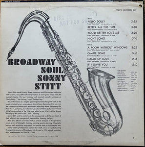 Sonny Stitt : Broadway Soul (LP, Mono, Promo)