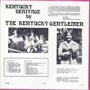The Kentucky Gentlemen : Kentucky Heritage (LP, Album)