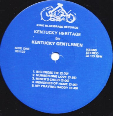 The Kentucky Gentlemen : Kentucky Heritage (LP, Album)