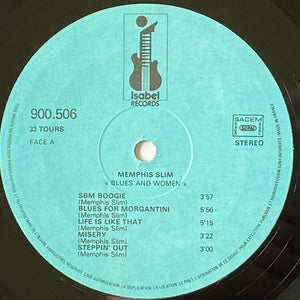 Memphis Slim : Blues And Women (LP, Album)