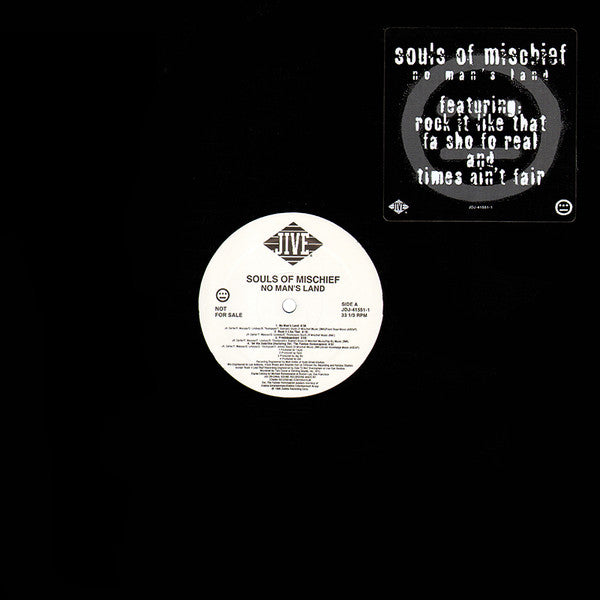 Souls Of Mischief : No Man's Land (LP, Album, Promo)