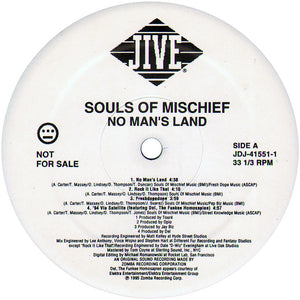 Souls Of Mischief : No Man's Land (LP, Album, Promo)