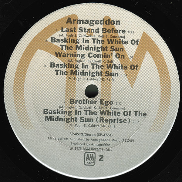 Armageddon (6) : Armageddon (LP, Album, Ter)