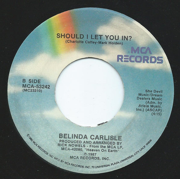 Belinda Carlisle : I Get Weak (7", Single)