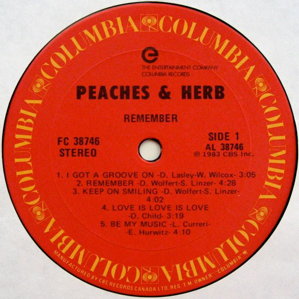 Peaches & Herb: albums, songs, playlists