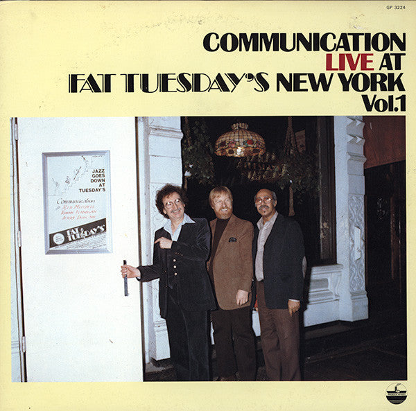 Communication (4) : Live At Fat Tuesday's New York Vol.1 (LP)