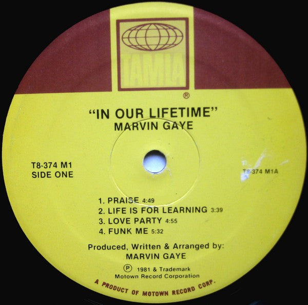 Marvin Gaye : In Our Lifetime (LP, Album)