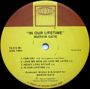 Marvin Gaye : In Our Lifetime (LP, Album)