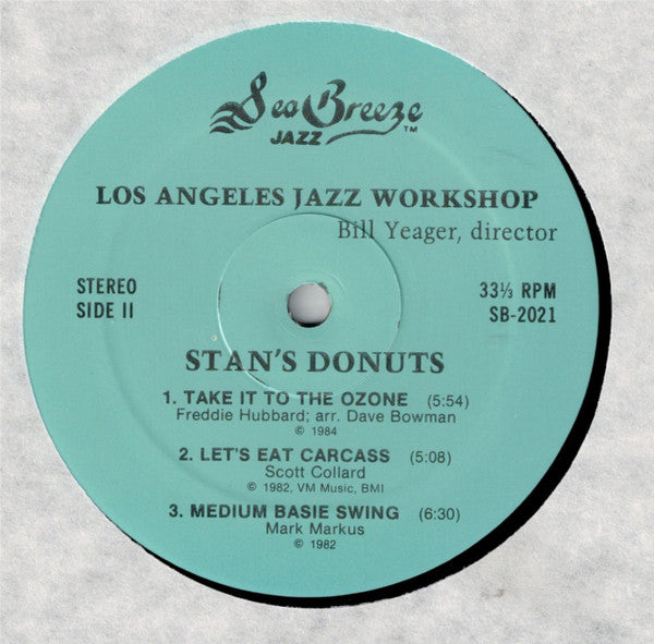 Los Angeles Jazz Workshop : Stan's Donuts (LP, Album)