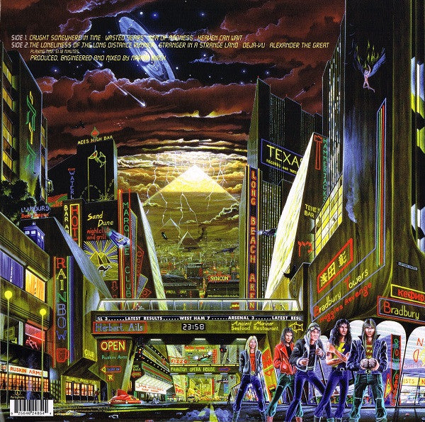Iron Maiden : Somewhere In Time (LP, Album, RE, RM, 180)