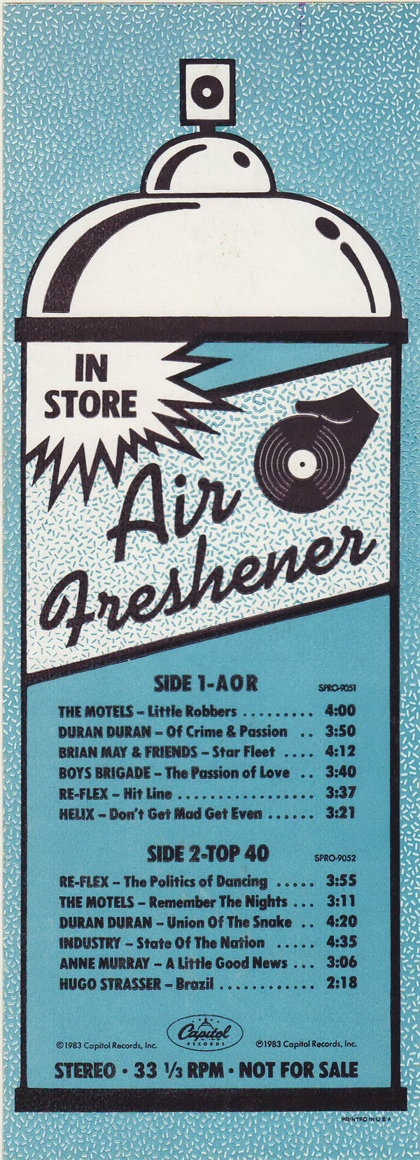 Various : In Store Air Freshener (LP, Comp, Promo)