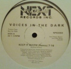 Voices In The Dark : Keep It Warm (Remix) (12", Promo)