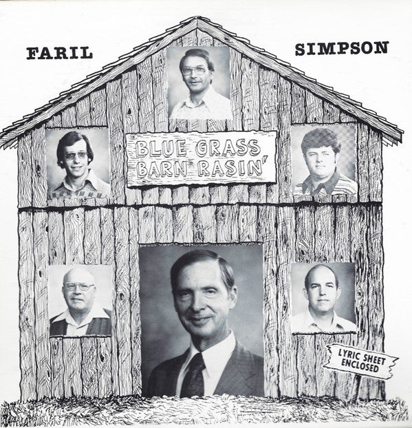 Faril Simpson : Blue Grass Barn Rasin' (LP, Album)