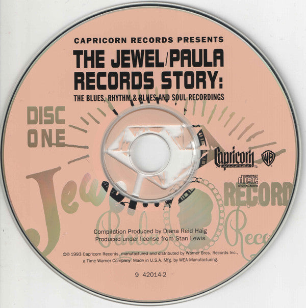 Various : Capricorn Records Presents The Jewel/Paula Records Story (2xCD, Comp)
