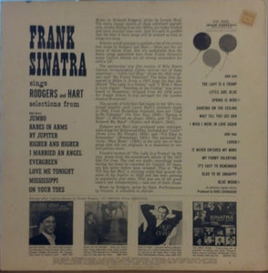 Frank Sinatra : Sings Rodgers And Hart (LP, Comp, Duo)