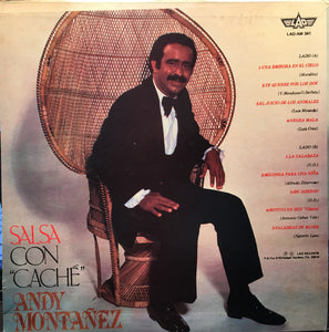 Andy Montañez : Salsa Con Cache (LP, Album)
