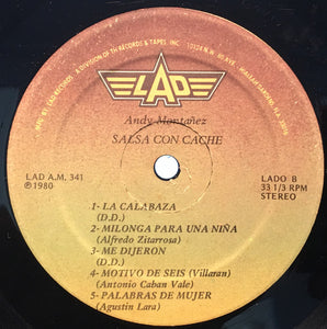 Andy Montañez : Salsa Con Cache (LP, Album)