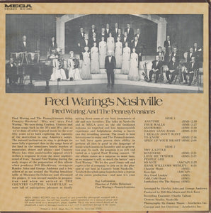 Fred Waring And The Pennsylvanians* : Fred Waring's Nashville (LP, Album)