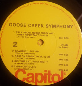 Goose Creek Symphony : Goose Creek Symphony (LP, Album, RE)