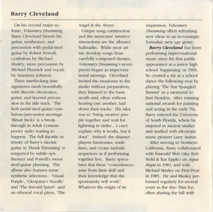 Barry Cleveland : Voluntary Dreaming (CD, Album)