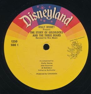 Rica Moore : Walt Disney Presents The Story Of Goldilocks And The Three Bears (LP, Album, col)