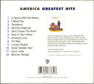 America (2) : History - America's Greatest Hits (CD, Comp, RE, RP)