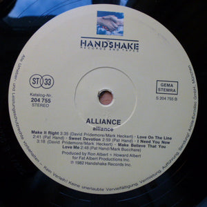 Alliance (19) : Alliance (LP, Album)