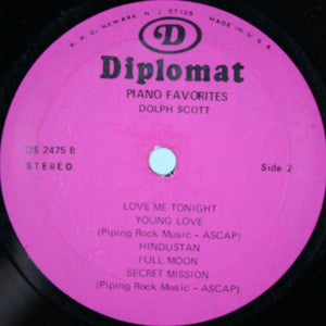 Dolph Scott : Piano Favorites (LP, Album)