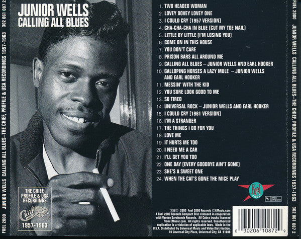 Junior Wells : Calling All Blues (CD, Comp)