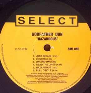 Godfather Don : Hazardous (LP, Album)