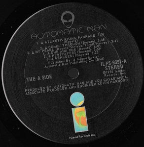 Automatic Man : Automatic Man (LP, Album, San)
