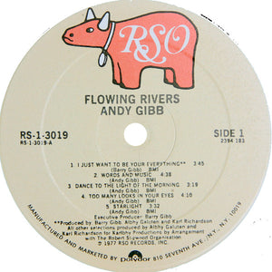 Andy Gibb : Flowing Rivers (LP, Album, PRC)