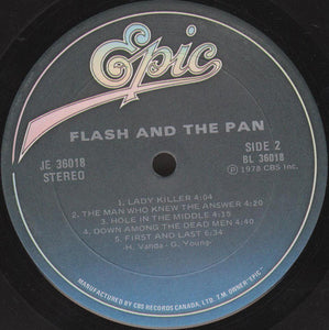 Flash And The Pan* : Flash And The Pan (LP, Album)