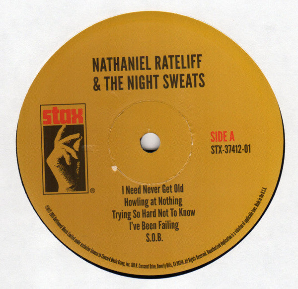 Nathaniel Rateliff & The Night Sweats* : Nathaniel Rateliff & The Night Sweats (LP, Album)