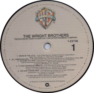 The Wright Brothers (5) : Made In The U.S.A (LP)