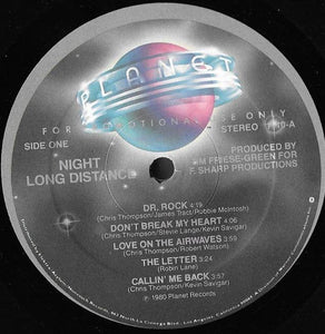 Night : Long Distance (LP, Album, Promo)