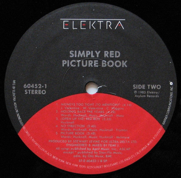 Simply Red : Picture Book (LP, Album, SP )