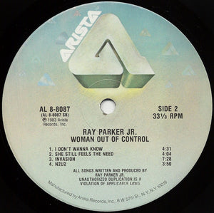 Ray Parker Jr. : Woman Out Of Control (LP, Album)