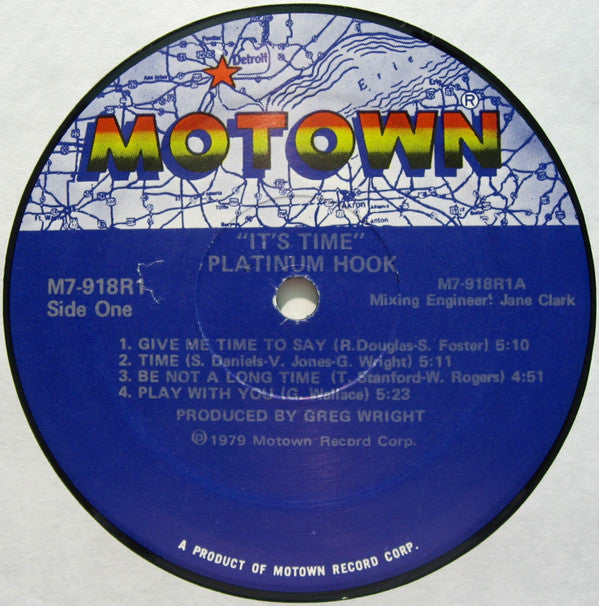 Platinum Hook : It's Time (LP, Album)