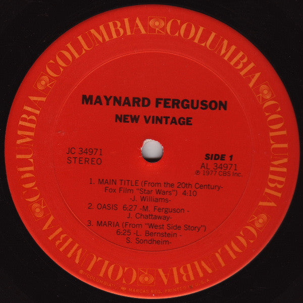 Maynard Ferguson : New Vintage (LP, Album, Pit)