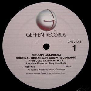 Whoopi Goldberg : Original Broadway Show Recording (LP, Album)