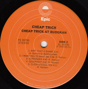 Buy Cheap Trick : Cheap Trick At Budokan (LP, Album, San) Online