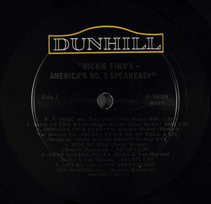 Fred Finn* And The Entire Television Show Original Cast* : Mickie Finn's - America's No. 1 Speakeasy (LP, Mono)