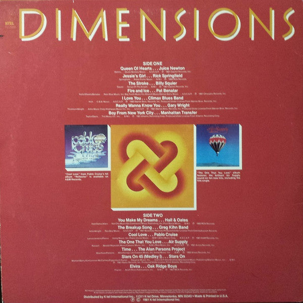 Various : Dimensions (LP, Comp, 44 )