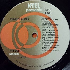 Various : Dimensions (LP, Comp, 44 )