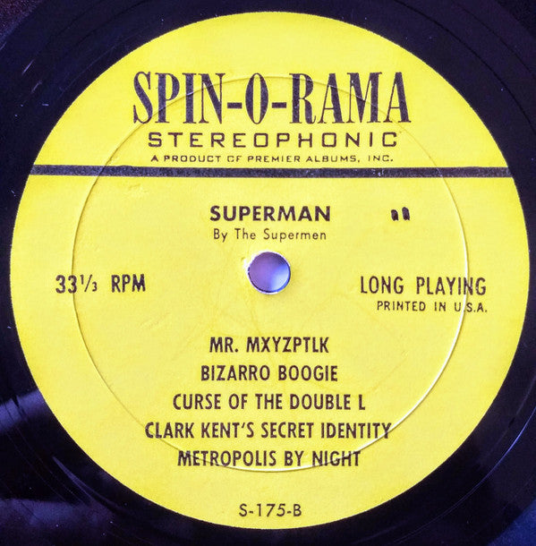 The Supermen : Superman (LP, Album)