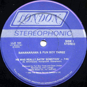 Bananarama Featuring Fun Boy Three / Bananarama : Really Sayin' Somethin' / Aie A Mwana (12", Single)