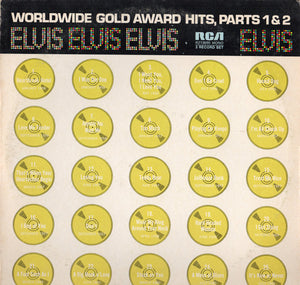 Elvis Presley : Worldwide Gold Award Hits, Parts 1 & 2 (2xLP, Comp, Mono)