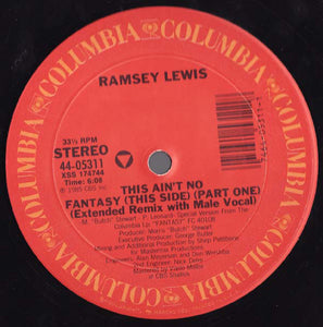 Ramsey Lewis : This Ain't No Fantasy (12")